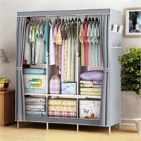 N6155 Portable Closet Storage Organizer, Grey