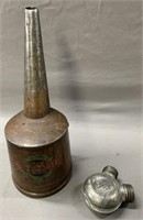 Vintage Huffman Oil Can