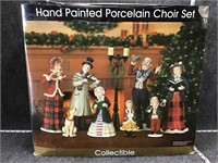 Hand Painted Porcelain Choir Set Figurines