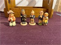 Group of four Hummel figurines