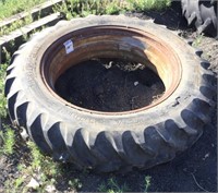 13.6-38 Tractor Tire and Rim