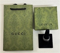 GUCCI RING SZ 9