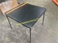 Card Table Padded 34”x34” Folding