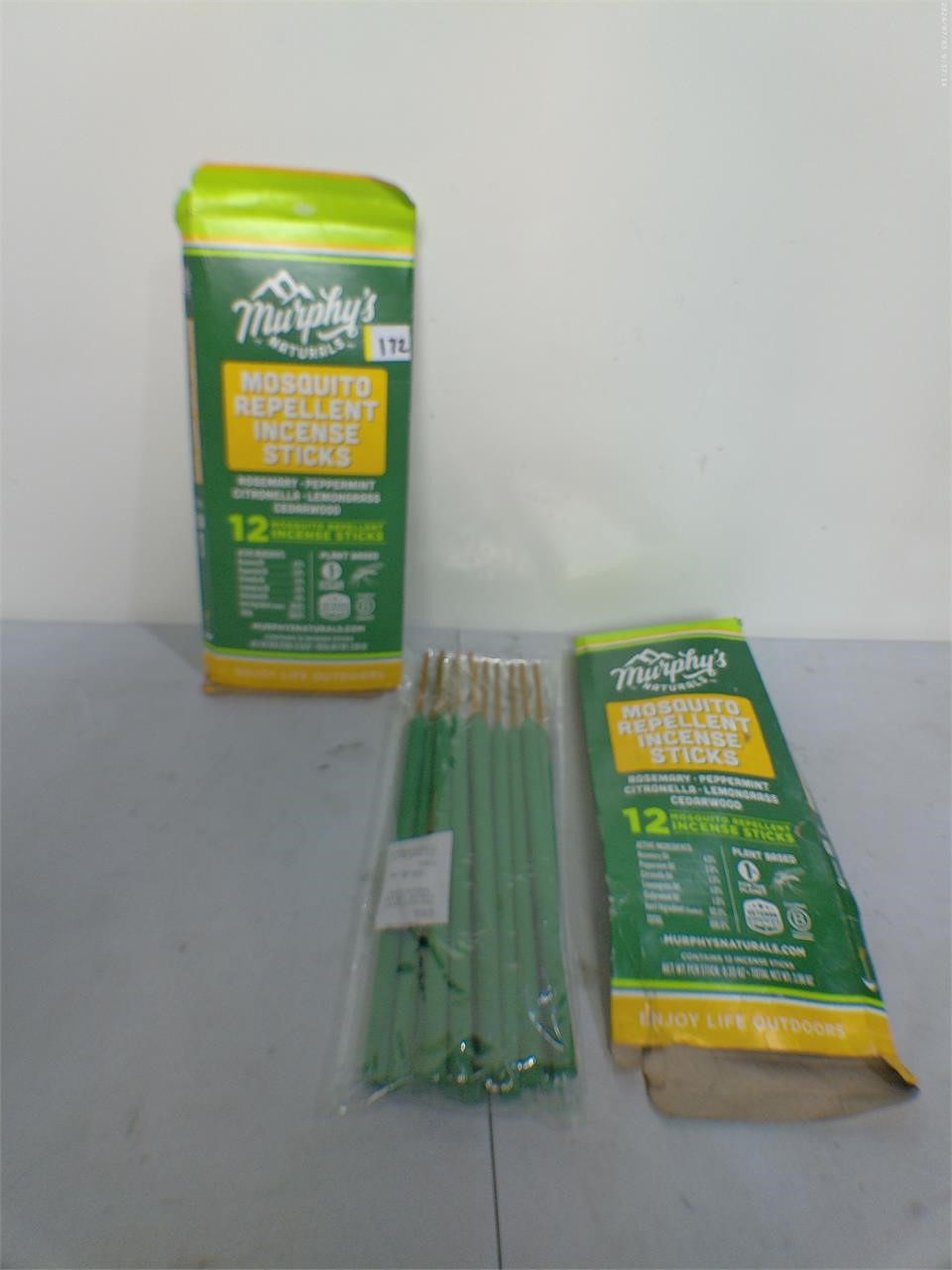 2 12pks of Murphys Mosquito Repellent Incense