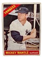 1966 Topps Baseball No 50 Mickey Mantle C