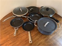 Calphalon, Cuisinart, & More Pans Lot C