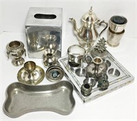 Selection of Silver Tone Metal Accent Pieces