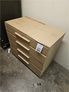 4 Drawer wooden cabinet
