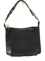 Gucci Black Zip Shoulder Bag