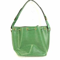 Louis Vuitton Green Noe Shoulder Bag