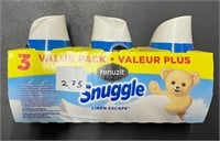 Snuggle Linen Escape 3pk Freshener