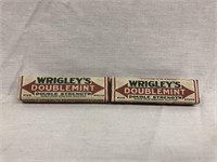 (2) Wrigley's Double Mint Gum