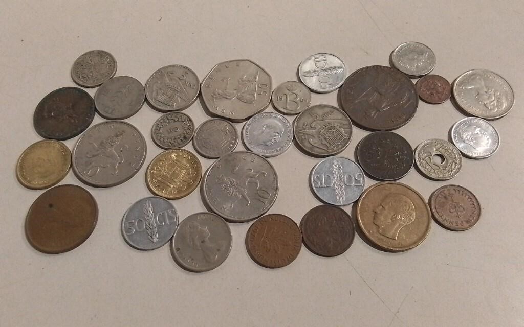 Lot Of Foreign Coins