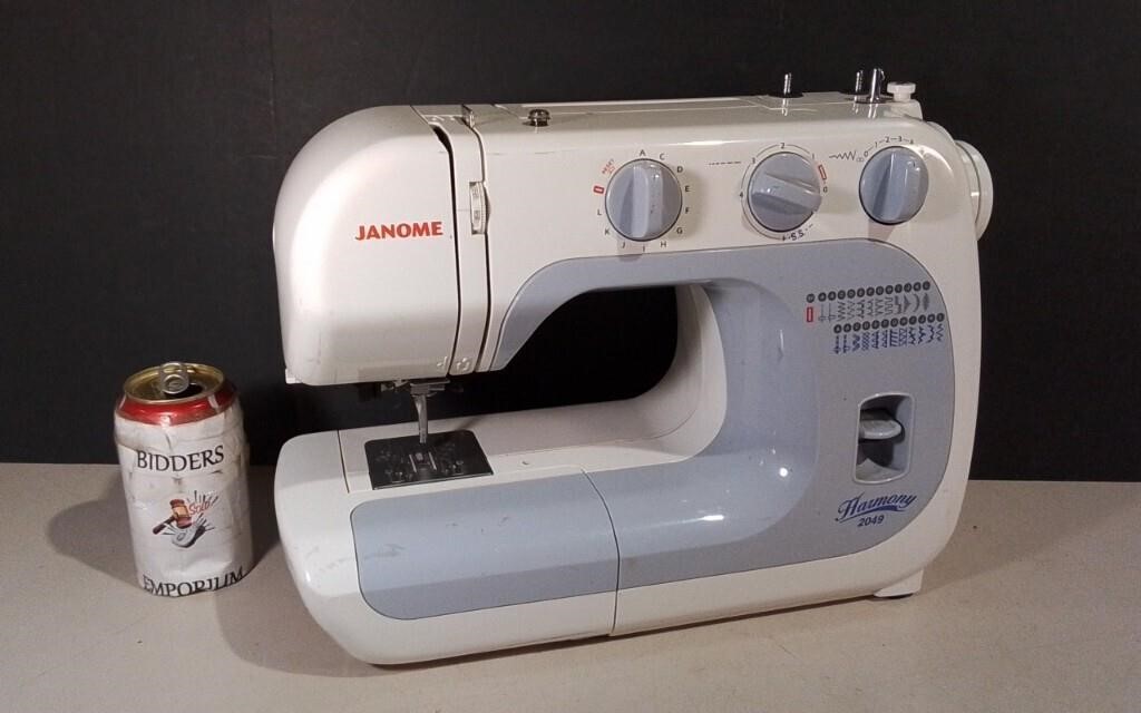 Janome Harmony 2049 Sewing Machine Untested