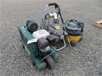 Air Compressor, Pressure Washer & Vacuum