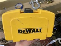 dewalt drill bit set with case