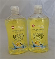 12 bottles Luxury Hygiene Liquid Hand Soap Lemon