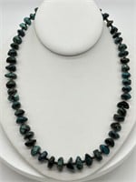Genuine Southwestern Turquoise Nugget Necklace