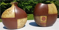 Pair Of Matching Accent Vases 7"