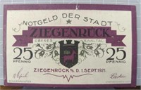 1921 German bank note