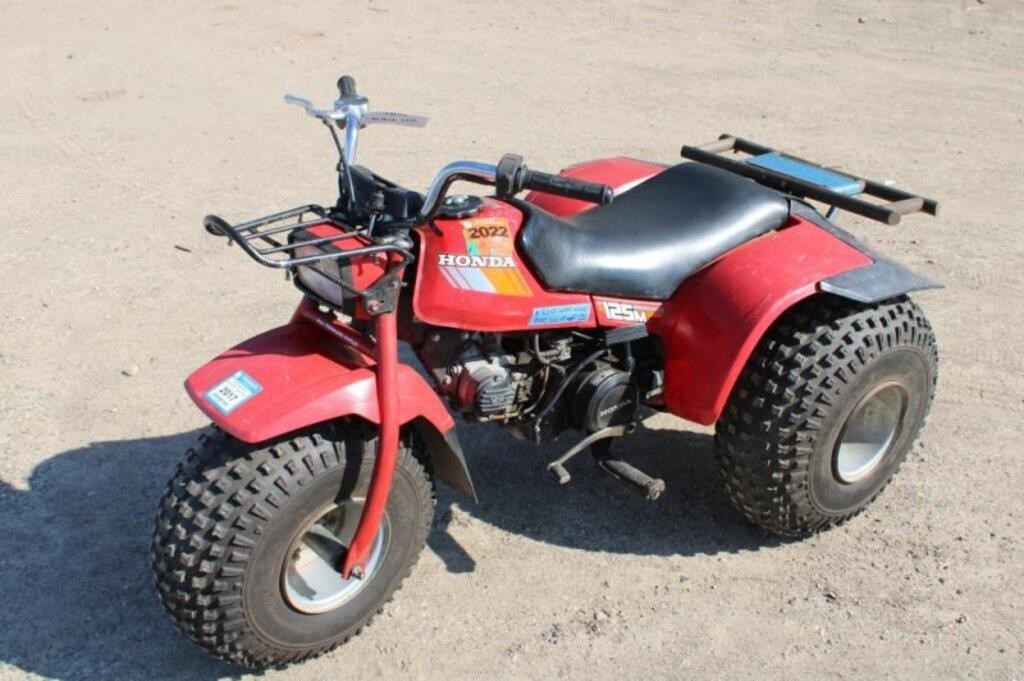 1984 Honda 125M 3-Wheeler JH3TE0104EC013971