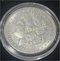 1885-S Silver Morgan Dollar AU
