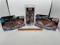 HOTWHEELS and Other STARWARS Toys X3