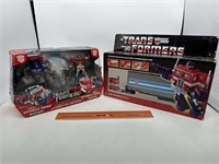 2x Boxed TRANSFORMER Optimus Prime Toys