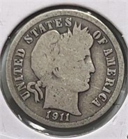 1911 Barber Dime