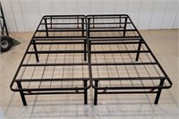 2 folding cot frames or queen bed base