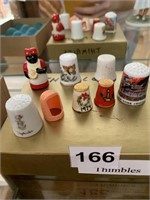 AUNT JEMIMA FIGURE THIMBLE, NY CENTRAL 8 TOTAL