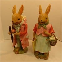 Ceramic Easter Rabbits
