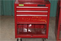 Red Double Tool Box- "Stanley/Mastercraft"