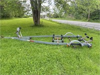 18 FT BOAT TRAILER (NO WHEELS) OFF LOCATION