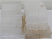 Collection of Plastic Storage Boxes