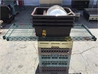 Plastic Washer Trays with Buckets