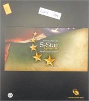 2013 US Mint 5 Star General profile collection