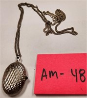 351 - PENDANT WATCH NECKLACE (AM48)