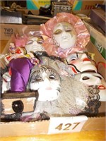 Box of Ceramic Masks