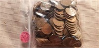 Bag of 250 Lincoln Cents 1909-1958PDS