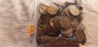 Bag of 250 Lincoln Cents 1909-1958PDS