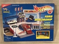 Hot Wheels Ford Dealership playset