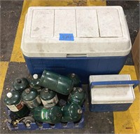 Coolers & small propane tanks ( partials
