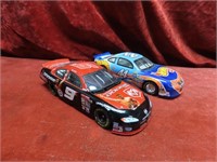 (2)Nascar Diecast racecars. Toys.
