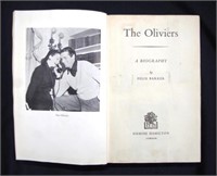 Signed Vivien Leigh and Laurence Olivier book