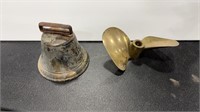 BRASS BELL AND PROP