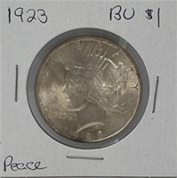 1923 Peace Dollar