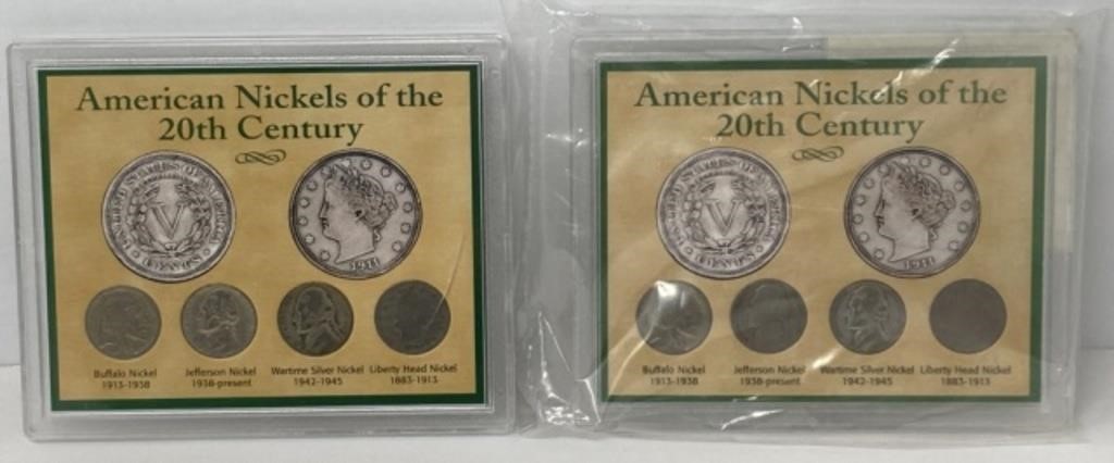 Two 20th Century Nickel Sets