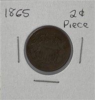1865 2¢ Piece