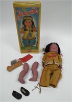 Vintage Hiawatha Doll with Original Box